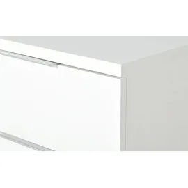 Stella Trading Nachtkommode ¦ weiß , Maße cm B: 46 H: 61 T: 42.0