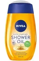 NIVEA Rich Care Shower Oil Huile de Douche Nourrissante 200 ml