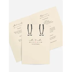 Menükarten zur Hochzeit selbst gestalten mit Spruch und Fotos im Onlinedesigner bei Meine-Kartenmanufaktur.de