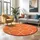 Sanat Teppich Trellis orange D: ca. 120 cm - Orange