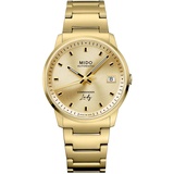 Mido M021.207.33.021.00 Damenuhr Automatik Commander Lady Goldfarben