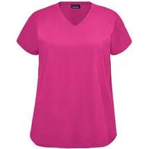GOLDNER Shirt mit V-Ausschnitt", Damen, Gr.: 50