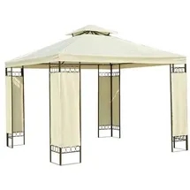 BC-ELEC Pavillon 3 x 3 m Beige