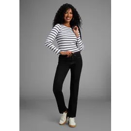 Arizona Gerade Jeans in schwarz, | Gr. 80,