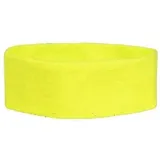 Boland stirnband Retro 17 cm Polyester gelb