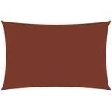 vidaXL Sonnensegel Oxford-Gewebe Rechteckig 3x6 m Terrakotta-Rot