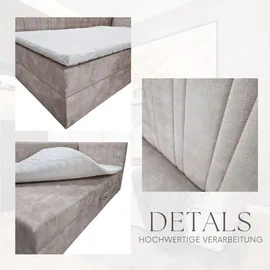 furnistar Blanca 90 x 200 cm Silber