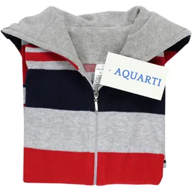 Aquarti Bademantel Aquarti Dunkelblau/Rot S
