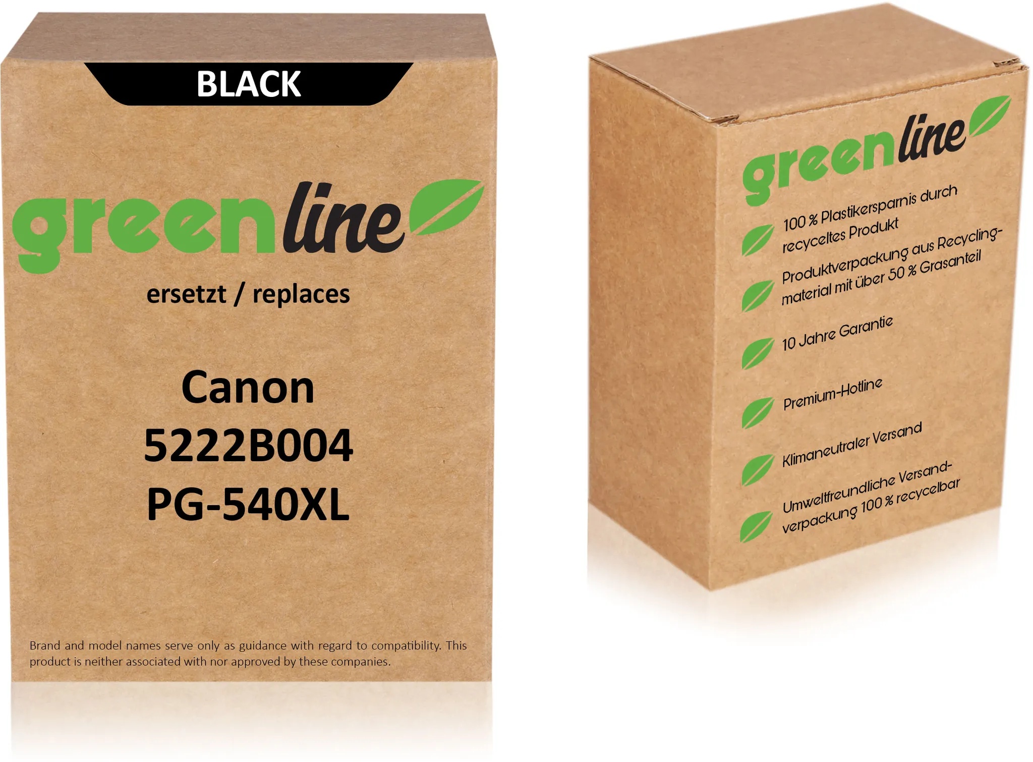 Canon PG-540 XL / 5222 B 004 Tintenpatrone schwarz kompatibel