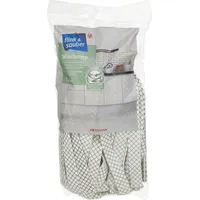 flink & sauber Wischmopp-Ersatzkopf Polyester 60 °C waschbar, 1 St.