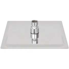 vidaXL Regenduschköpfe 2 Stk. Edelstahl 20 x 20 cm