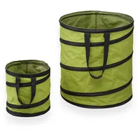 Trendline Laub- und Grastonne Set 85 L und 15 l grün