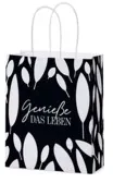 Geschenktragetasche Genieße das Leben FÜR DICH 991574 22x18x8cm