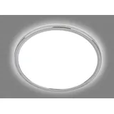 Briloner LED Deckenlampe Bad 2 rund Chrom