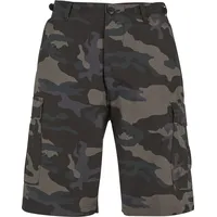 Brandit Textil Bdu Ripstop Kurze Hose Dark Camo M