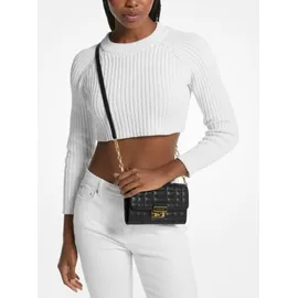 Michael Kors MK Wandelbare Umhängetasche Tribeca Aus Leder - Schwarz - Michael Kors - ONE SIZE