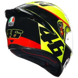 AGV K1 S Grazie Vale Integralhelm - Yellow / Black - M