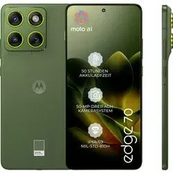 Motorola edge 70 Smartphone 512 GB 16.9 cm (6.67 Zoll) EEK A (A - G) Bronze Green Android? 16