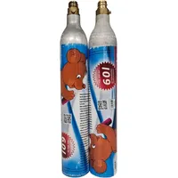 2x Universal CO2-Zylinder Sodabär Reserve-Zylinder Kartusche 60L 425g LEER