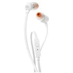 JBL T110 Weiß - In Ear-Kopfhörer mit Mikrofon