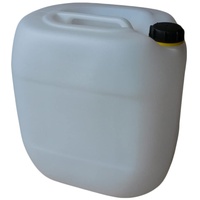 kanister-vertrieb® 30L Wasserkanister aus HDPE-Kunststoff in Industriequalität mit Gefahrgutzulassung (30 L natur)+ Etiketten