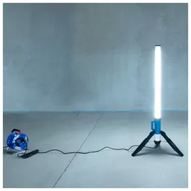 LEDINO Baustrahler Kunststoff 130 W blau