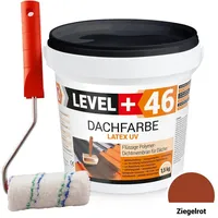 Level + Dachfarbe L+46 Ziegelrot 1,5 kg