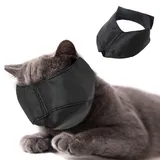Beikal Maulkorb für Katzenpflege, Nylon-Maulkörbe für Katzengesicht, Haustierpflege-Helfer, verhindert Kratzer und Beißen (M)