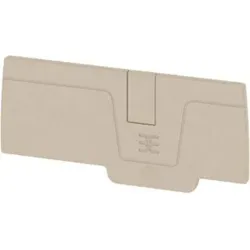 Weidmüller Abschlussplatte beige AEP 2C 6
