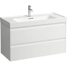 Laufen MEDA Waschtischunterbau, 2 Schubladen, specialcolor