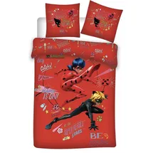 Miraculous Ladybug Rot 140 x 200 cm