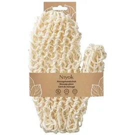 Niyok Massagehandschuh Sisal