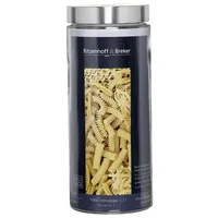 Ritzenhoff & Breker Vorratsglas rund glatt 2100 ml 4 St.