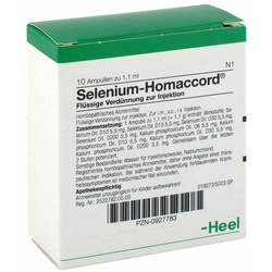Selenium Homaccord Ampullen