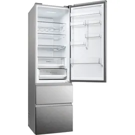 Haier 3D 60 Serie 5 HTW5620DNMG Kühl-Gefrierkombination (414 l, 2050 mm hoch, Grau)