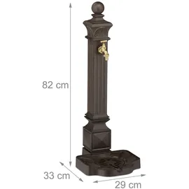 Relaxdays Standbrunnen Antik