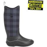 Muck Boots HAW-1PLD Damen Black/Grey Plaid 42