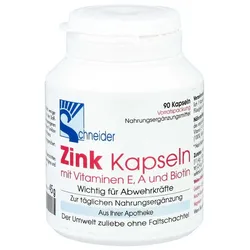 Zink Kapseln mit Vitamin E, A und Biotin