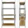 ECD Germany Werkstattregal Schwerlastregal - 180x90x40 cm - verzinkt - belastbar bis 750kg - 5 MDF-Platten - Lagerregal Steckregal Kellerregal Garagenregal Metallregal Regal Werkbank