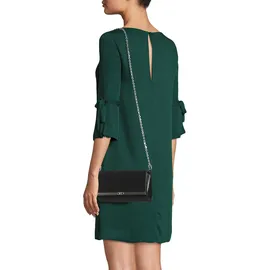 Michael Kors Mona Large Clutch Kunstleder Black
