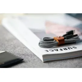 Native Union USB-A auf USB-C 1,2 m Schwarz/Weiß
