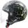 LS2 Of558 Sphere Lux Ii Maxca Jethelm Black/Hi-Vis Yellow XL