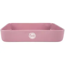 sallys Stoneware Ofenform - eckig - Ruby Rose - Groß