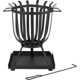 Tepro Feuerkorb Brentwood Ø 35 cm Schwarz