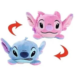 SIMBA 6315870317 Disney Lilo + Stitch, Angel/Stitch Wendeplüschtier