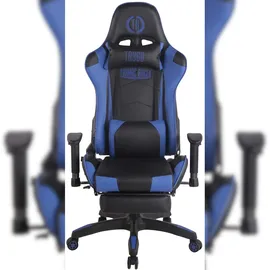 CLP Turbo XL Kunstleder schwarz/blau