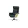 Musterring Relaxsessel MR276 Leder 74 x 108 x 80 cm Blau mit Relax-Funktion