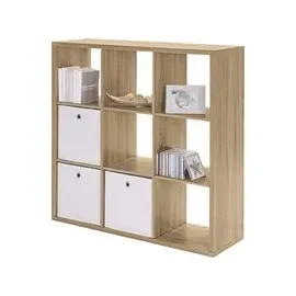 Möbel Boss Raumteiler 107 x 107 x 33 cm Eiche