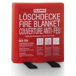GLORIA Feuerlöschdecke Glasfasergewebe