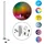 NÄVE Motion Light 150 cm 5269361 bunt